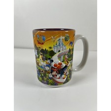 Walt Disney World "GRANDMA" Wraparound Character Collage Ceramic Coffee Mug, Pink Interior, listing 6