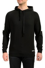 Hugo Boss Men's Black Hooded Water-Repellent Technical Jacket with Packable Design, Size XXL — listing 2