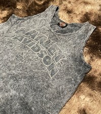 Vintage 1988 Harley-Davidson Eagle & Moon Faded Black T-Shirt (Speed Limit 70) — listing 3