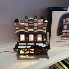 Department 56 The Original Snow Village - Frost And Sons 5 & Dime Lit Building #56.55047 — listing 4