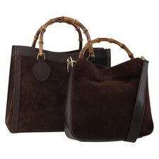 Vintage Gucci Bamboo Handle Black Leather Handbag with Dome Top Yes, serial number present — listing 4