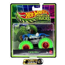 Hot Wheels Twin Mill Die-Cast Car, Blue with Tribal Graphics — listing 2