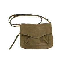 Mode Luxe Brown Suede Studded Belt Bag / Crossbody Sling — listing 6