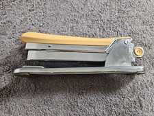 Ace Liner Model 502 Vintage Grey Chrome Desk Stapler — listing 2