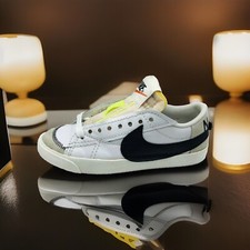 Nike Blazer Low '77 Vintage White Black Sneakers — listing 6