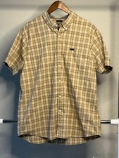 Lee Premium Select Regular Fit Men's Short Sleeve Plaid Button-Up Shirt, Size XL — listing 5