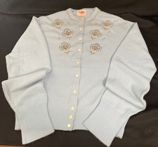 Vintage 1950s-60s Kerrybrooke Brown Orlon Mock Neck Pullover Sweater — listing 4