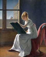 Framed Print of 'Marie Joséphine Charlotte du Val d'Ognes' after Marie-Denise Villers