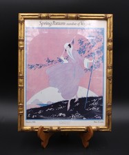 Vogue Magazine Cover Reproduction Print - Early December 1917, Helen Dryden 'Lady in the Moon' — listing 2