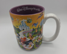 Walt Disney World "GRANDMA" Wraparound Character Collage Ceramic Coffee Mug, Pink Interior, listing 2