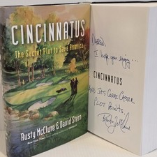 Cincinnatus by Rusty McClure and David Stern (Hardcover Thriller) — listing 4