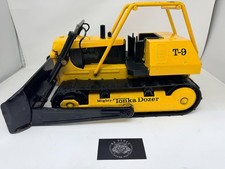 Vintage Tonka Pressed Steel Bulldozer Toys (Lot of 2)