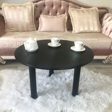Mid-Century Modern Style Walnut Extendable Dining Table with Tapered Legs