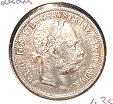 1879 Austria 1 Florin (Gulden) Silver Coin, Franz Joseph I — listing 2