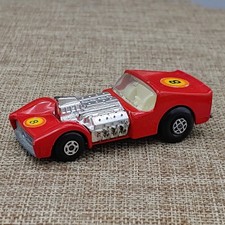 Matchbox Superfast No. 19 Road Dragster, Magenta with #8 Decals — listing 4