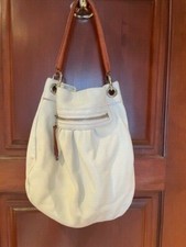 Roots Canada hobo Canada Brown Pebbled Leather Hobo Shoulder Bag — listing 3