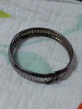 Milor Sterling Silver Multi-Strand Mixed-Chain Bracelet with Large Spring Ring Clasp — listing 6