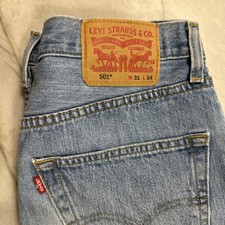 Levi's 501 Original Fit Rigid Denim Jeans, Size 48x32, New With Tags — listing 3