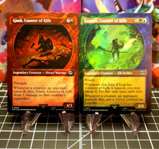Magic: The Gathering Lord of the Rings & LOTR Commander Foil Card Lot (11 Cards, Near Mint) — listing 3