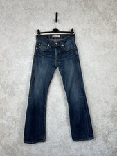 Levi's Perfectly Slimming 512 Bootcut Women's Jeans, Dark Blue/Black with Rhinestone Pocket Detail — listing 3