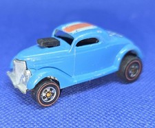 Hot Wheels Fat Fendered '40 Ford Coupe Die-Cast Car with 'Oldie But A Goodie' Ford Tampo, Blue — listing 2