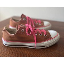 Converse Chuck Taylor All Star Low Top Sneakers in Coral Pink, Men's 10 / Women's 12 — listing 6