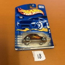 Hot Wheels Volkswagen Beetle 'Baja Bug' with Beetle Graphics, Orange Die-Cast — listing 3