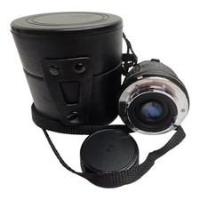 Focal MC Auto Telephoto Prime Lens (likely 200mm f/3.5) with Leather Case