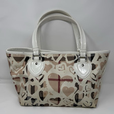 Burberry Prorsum Sleeveless Heart-Print Silk Dress — listing 2