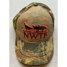 NWTF National Wild Turkey Federation Camo Embroidered Baseball Cap — listing 4