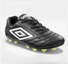 Umbro Finale Youth Soccer Cleats Black/Green — listing 6