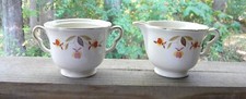 Hall China Autumn Leaf Ruffled Sugar Bowl (No Lid) - Jewel Tea Mary Dunbar — listing 5
