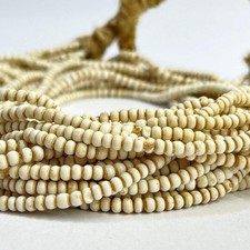 Vintage African Trade Bead Necklace with Venetian Millefiori and Vinyl Heishi Beads — listing 4