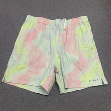 Pastel Tie-Dye Drawstring Shorts with Pockets — listing 2