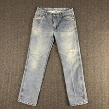 Wrangler Cool Vantage Men's Straight-Leg Denim Jeans, Light Wash, listing 2