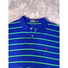 Polo Ralph Lauren Classic Fit Blue Striped Button-Down Shirt XL — listing 5