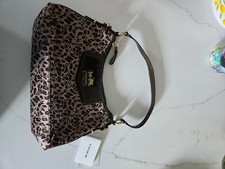 Coach Madison Op Art Sateen Maggie Shoulder Bag — listing 5