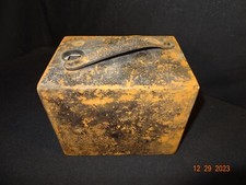 Antique Victorian Mahogany Box Detective Camera with Leather Changing Bag, circa 1890s Falling-Plate Magazine Type — listing 2