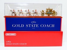 Die-Cast Model Gold State Coach with Eight-Horse Team and Postilion Riders, listing 5