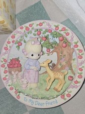 Precious Moments "Wishing You Roads Of Happiness" Mini Collector Plate — listing 5