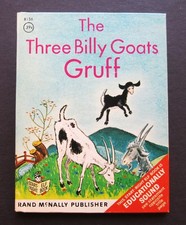 The Three Billy Goats Gruff, Illustrated by Tony Brice, Rand McNally Junior Elf Book #316, 1943 Edition — listing 5