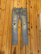 American Eagle Light Wash Heavily Distressed Ripped Jeans — listing 5