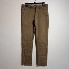 Hugo Boss Chino Tapered Fit Men's Pants, Olive Brown, Size US 40/32 — listing 2