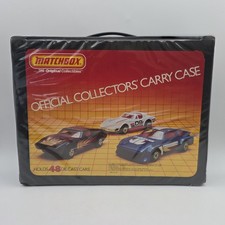 Vintage 1971 Matchbox Carry Case with 24-Car Blue Plastic Tray Inserts — listing 2