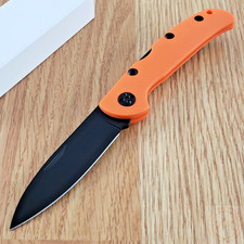 Large Folding Lockback Pocket Knife with Pakkawood Handle and Clip Point Blade — listing 5