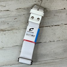 Champro Leather Belt with Stamped Logo and Serial Number — listing 5