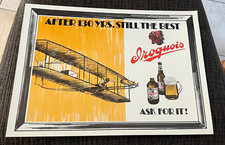 Vintage 1955 Iroquois Beer and Ale 11 Inch Cardboard Advertising Sign / Oversized Coaster, Buffalo NY — listing 6