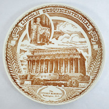 Kettlesprings Kilns Johnny Appleseed (John Chapman) Commemorative Collector Plate