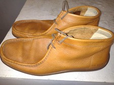 Ted Baker London Men's Tan Leather Moccasin Loafers