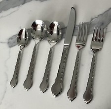 Oneida Community Cello Stainless Serving Spoon (Shell / Scalloped Bowl) — listing 2